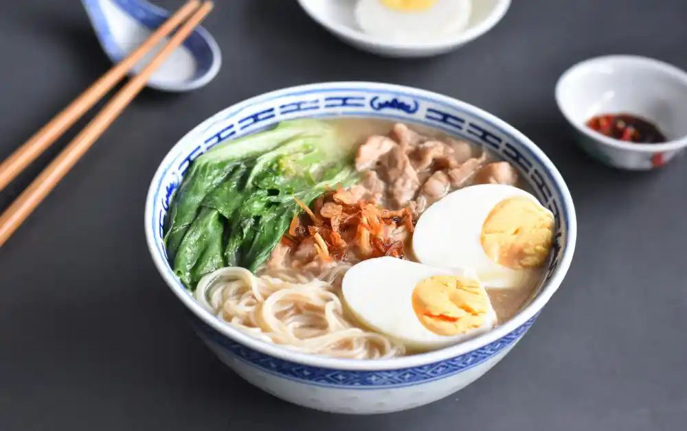 Prawn Mee Sua Soup